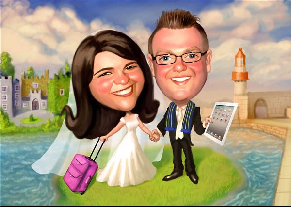 Caricature Invites by Mark Heng