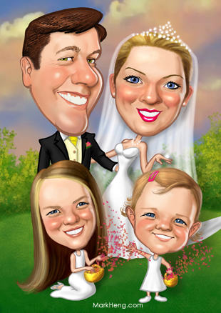 Caricature Invites by Mark Heng
