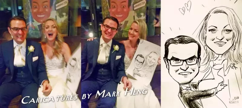 Wedding Caricature